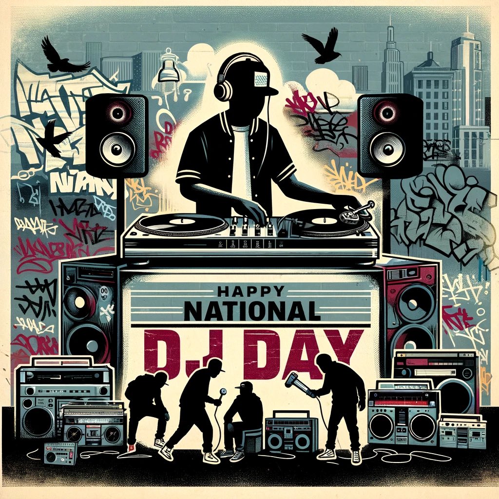 Happy National DJ Day! Give a special shout out to your favorite DJs… ⬇️