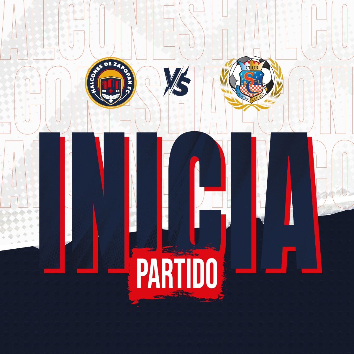 HalconesFC_Of's tweet photo. Arranca el partido. ⚽

Halcones 0️⃣-0️⃣ Canamy 

¡Somos Halcones! 

TRANSMISIÓN EN VIVO: https://t.co/cXVQUJ1ey5

@izzi_mx | @gatorademex

#volandoAlto #DaleHalcones #somoshalcones #ligapremiermx https://t.co/ETIR1r9w06