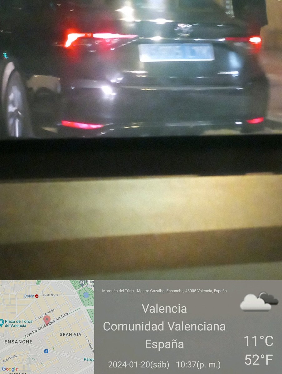 CaracolValencia's tweet photo. #BuenasNochesATodos #TieneBemoles esta #VtcNoEsTaxi de #Badajoz de una empresa de #Oviedo trabajando #jodidamenteilegal en #Valencia pero ni #webcontrol @transportesgob @GVAMediAmbient @AjuntamentVLC lo permiten y no dicen ni hacen https://t.co/fzgUeXPz8M