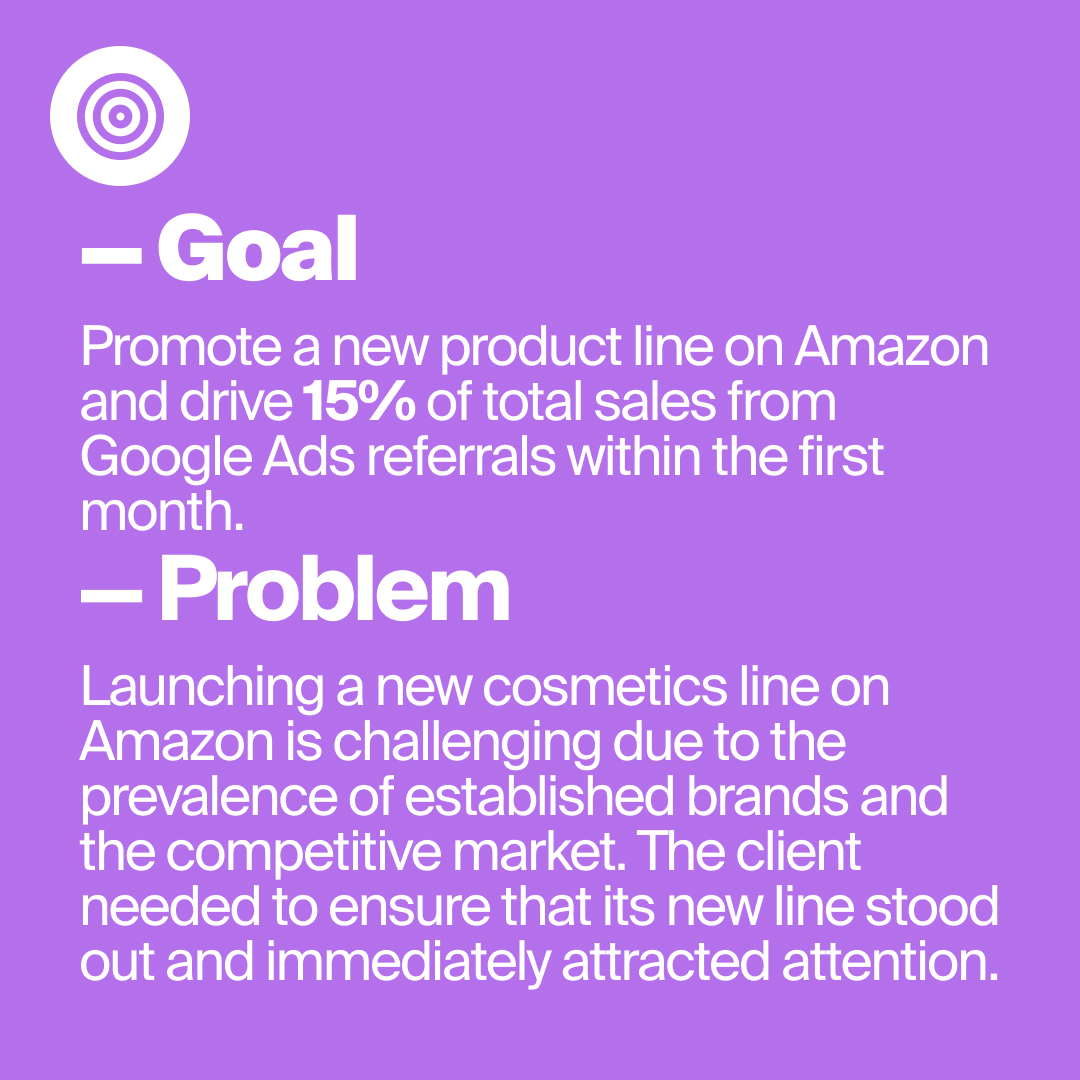SellestaCom_Eng's tweet photo. 🎯 Sellesta helped the luxury cosmetics brand boost sales, attracting new customers to Amazon product pages via the strategic use of Google Ads. We’ve exceeded the client’s expectations! Do you want Sellesta to help your business? Book a demo here: https://t.co/TeBEnvobzV https://t.co/pOLrEWlQMF