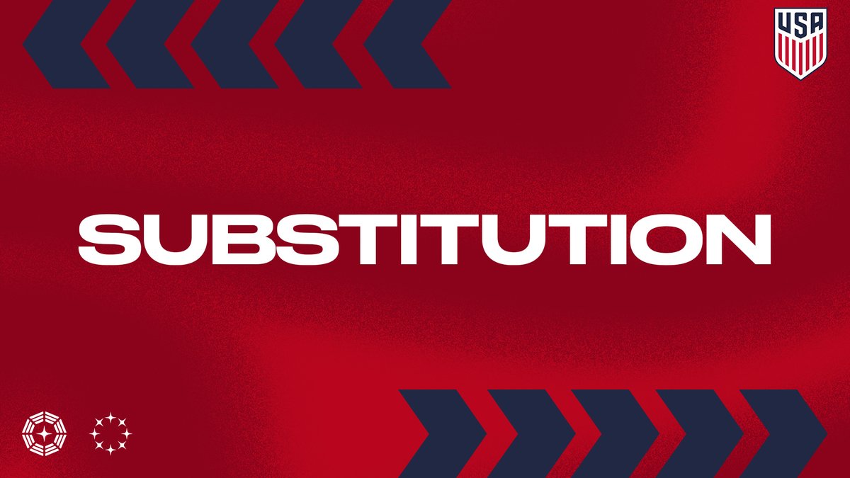 USMNT's tweet photo. 89' - SUB...

On: Jackson
Off: Tillman https://t.co/2vZ2LK3w13