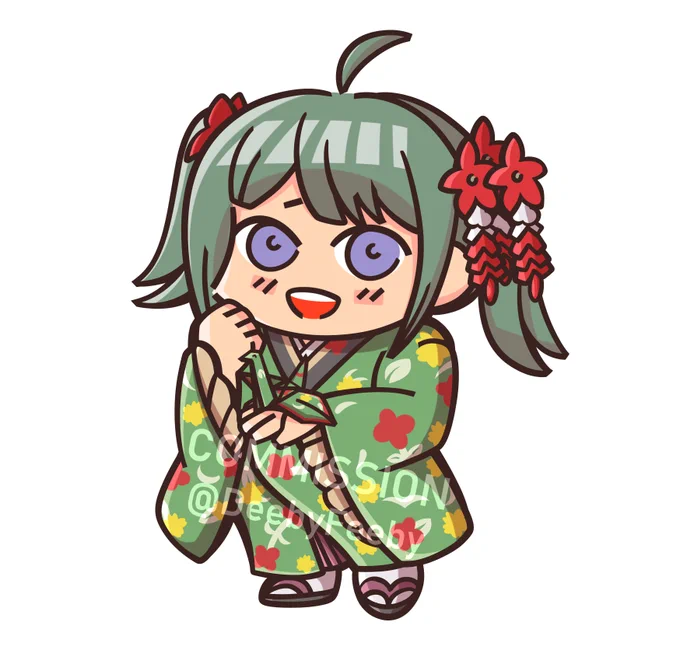 Chibi Midori for  #FireEmblem #FEHeroes 