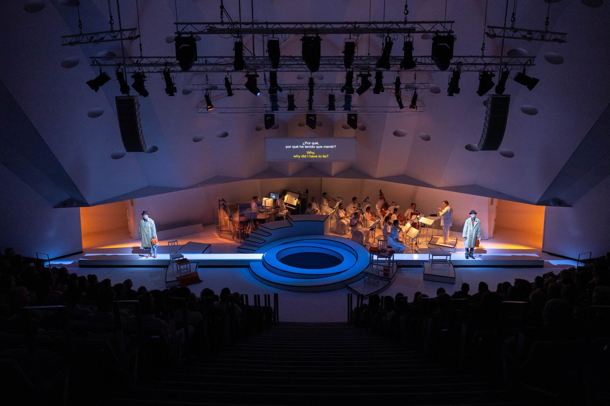 ✨Así ha sido la primera función de #TroubleinTahitiADT con #entradasagotadas.

En esta ‘little white house’ alojada en nuestra Sala de Cámara han tenido lugar los primeros desencuentros entre Sam y Dinah. 🎟️ Próximas funciones: 21, 27 y 28 de enero: auditoriodetenerife.com/es/trouble-in-…