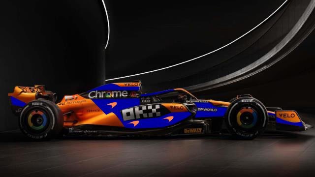 GOML918's tweet photo. @McLarenF1 Papaya and blue 💙💙🧡🧡 https://t.co/E2sbYcKvpw