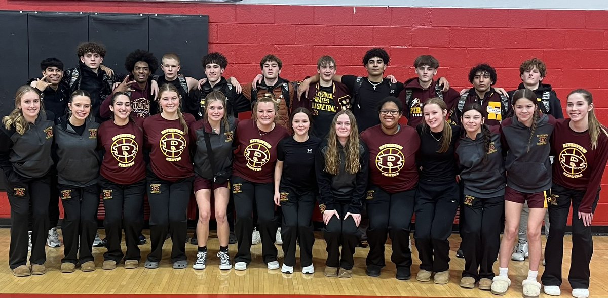 Riverview_Bucs's tweet photo. What a way to end the week Pirates…..

Both Girls and Boys Varsity Basketball wins at Huron last night and the Boys Varsity Swimming and Diving team winning the Downriver Classic this morning! GO BUCS!! https://t.co/LVpBBYgJox