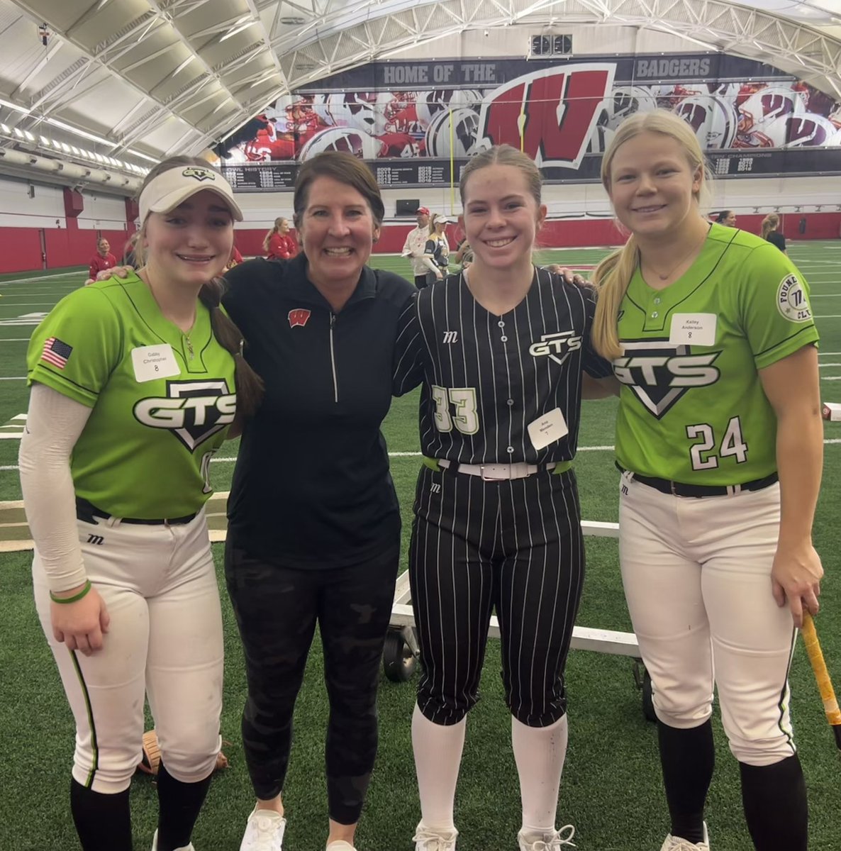 Ana Menden (@anamenden) on Twitter photo I had a great time at <a href="/BadgerSoftball/">Wisconsin Softball</a> camp this morning! Thanks to the all the coaching staff and players for the fun new drills. Always good to see other <a href="/GTSBBSB/">GTS</a> players too! @GTS15U_Elite
@YvetteHealy
<a href="/Kailey_2026/">Kailey Anderson</a> <a href="/GabbyChristoph0/">Gabby Christopher</a> I had a great time at <a href="/BadgerSoftball/">Wisconsin Softball</a> camp this morning! Thanks to the all the coaching staff and players for the fun new drills. Always good to see other <a href="/GTSBBSB/">GTS</a> players too! @GTS15U_Elite
@YvetteHealy
<a href="/Kailey_2026/">Kailey Anderson</a> <a href="/GabbyChristoph0/">Gabby Christopher</a>