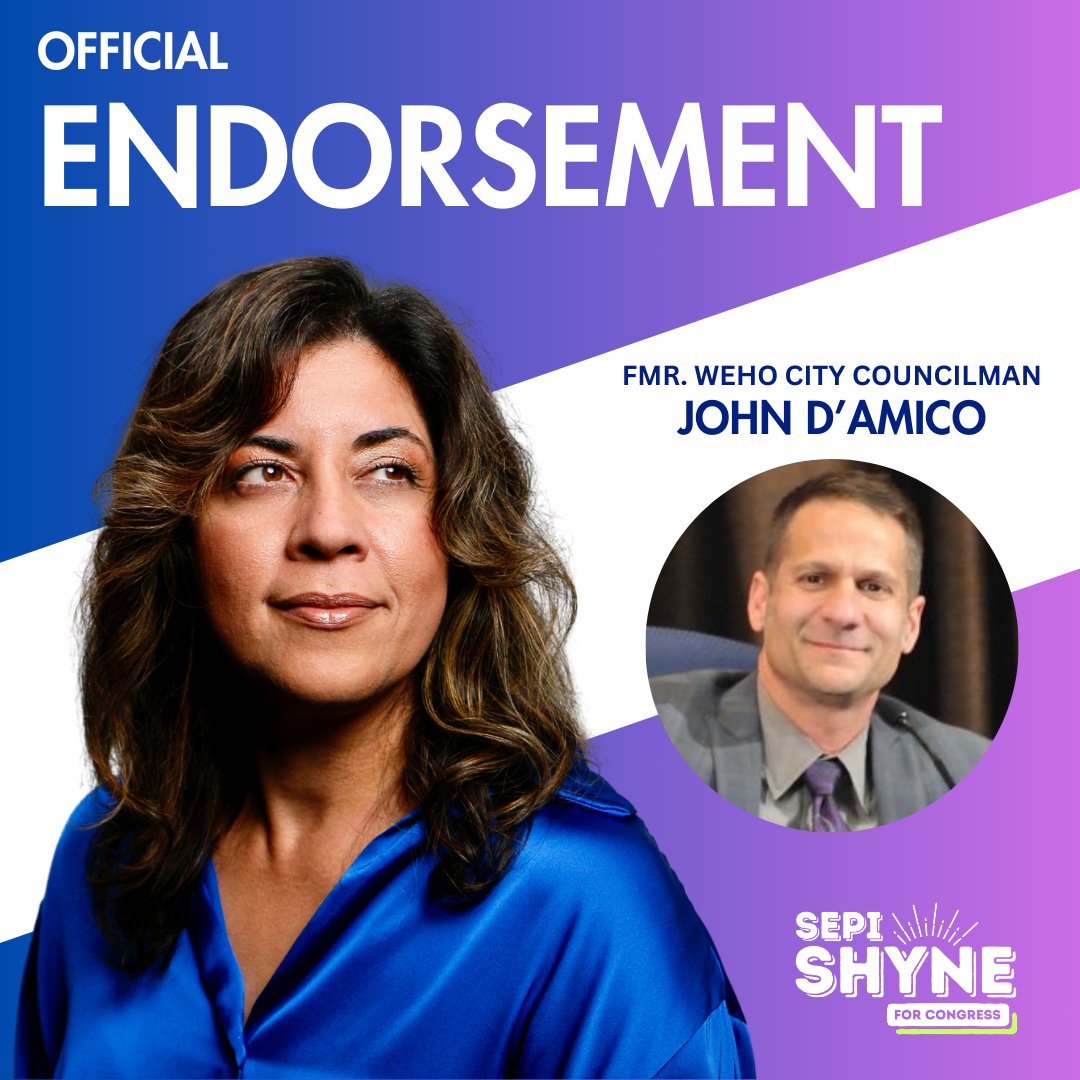 Sepi Shyne for Congress tweet media