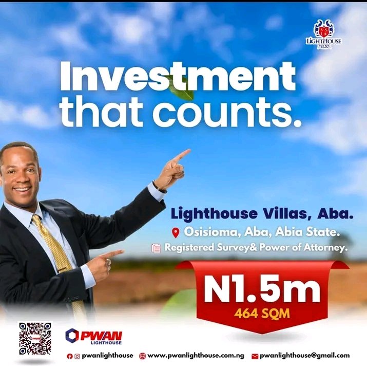 IniAbia's tweet photo. For enquiry and site inspection, please call or whatsapp 08122334835.
#LandAndHome #ForSecurityAndProsperity
#RealEstateInAba #PropertyInAba #LandInAba
#PwanGroupGivesTheBest #Investment https://t.co/4QkUbQJM6S