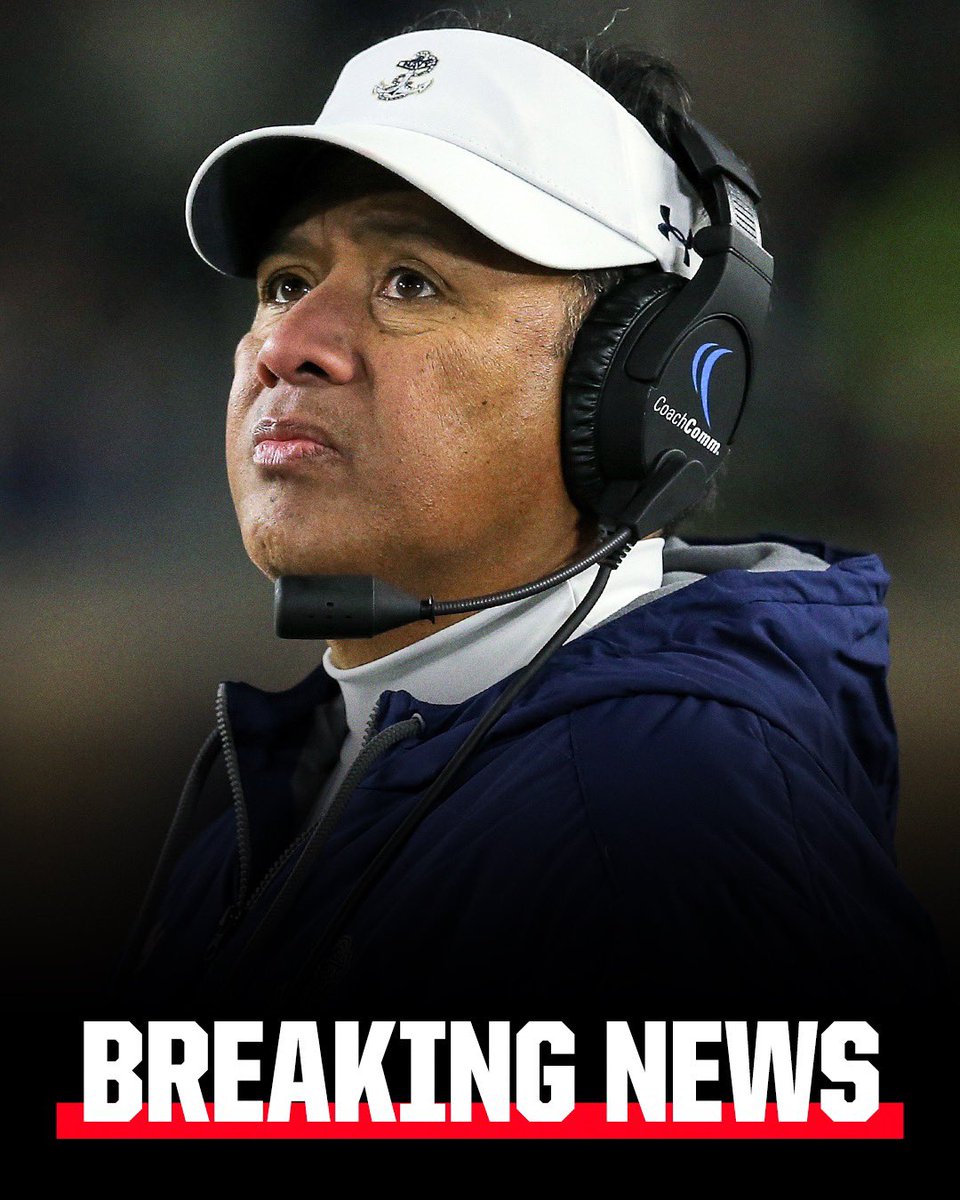 PeteThamel's tweet photo. Sources: San Jose State is targeting former Navy head coach Ken Niumatalolo as the school’s next head coach. A deal should come together within the next 48 hours. Sources tell ESPN that Niumatalolo will not be running the triple option, which was his staple at Navy. https://t.co/HixUrBND3F