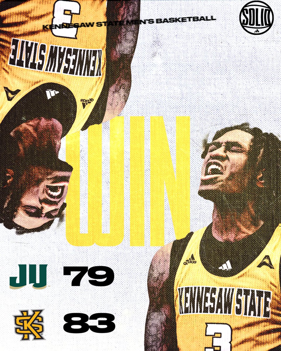 KSUOWLSMBB's tweet photo. And that's a ROAD Win for the Owls!!! KSU moves to 4-1 in the Atlantic Sun 👊

#SOLID | #HootyHoo 🦉🏀 https://t.co/oKX2sG7pKW