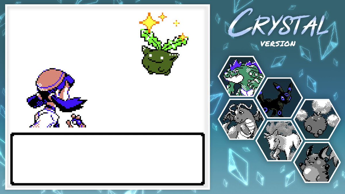 Shiny Hoppip!✨I got it on phase 3 at 19,850 encounters, member #3 for my Crystal DTQ! I did take quite a big break from shiny hunting, so it feels amazing to finally get this shiny!