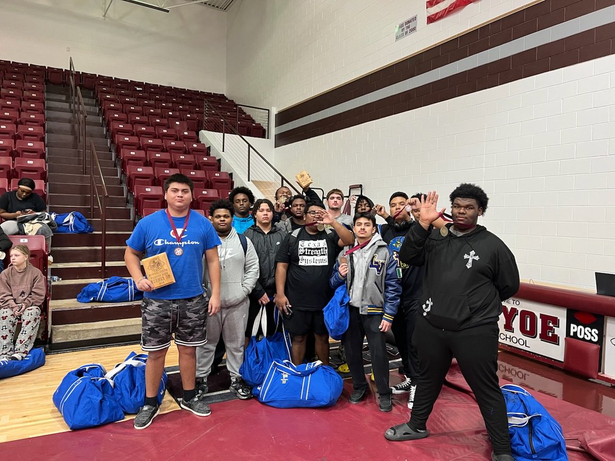Coach_Hyde's tweet photo. ⁦@WillSamford⁩ took some young pirates to Cameron for Power Lifting Meet #1 and brought back some hardware. https://t.co/Od4HAAsclq