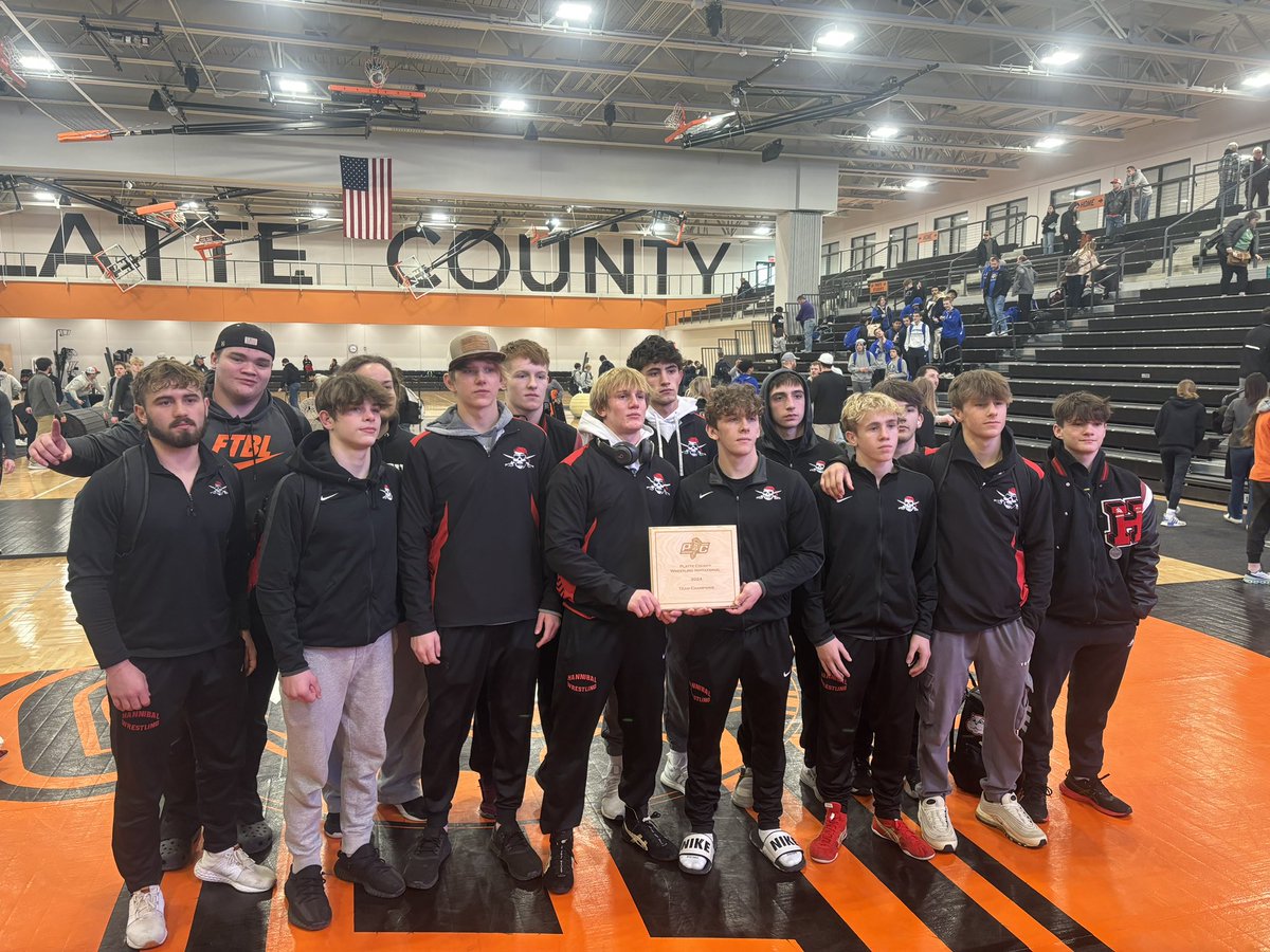 Hannibal Wrestling (@hhs_justwin) on Twitter photo Platte County Tournament Champs!
6 finalists with 3 individual Champs! Austin Brown at 113, Tristen Essig at 132, and Cody Culp at 144 <a href="/ChrisDuerr/">Chris Duerr</a> <a href="/MikeThomasHCP/">Mike Thomas</a> <a href="/SchuckSports/">Matt Schuckman</a> <a href="/missouriwrestle/">Missouri Wrestling</a>
Thanks <a href="/PCHSAthletics1/">PIRATE ACTIVITIES</a> for hosting a great tournament! Platte County Tournament Champs!
6 finalists with 3 individual Champs! Austin Brown at 113, Tristen Essig at 132, and Cody Culp at 144 <a href="/ChrisDuerr/">Chris Duerr</a> <a href="/MikeThomasHCP/">Mike Thomas</a> <a href="/SchuckSports/">Matt Schuckman</a> <a href="/missouriwrestle/">Missouri Wrestling</a>
Thanks <a href="/PCHSAthletics1/">PIRATE ACTIVITIES</a> for hosting a great tournament!