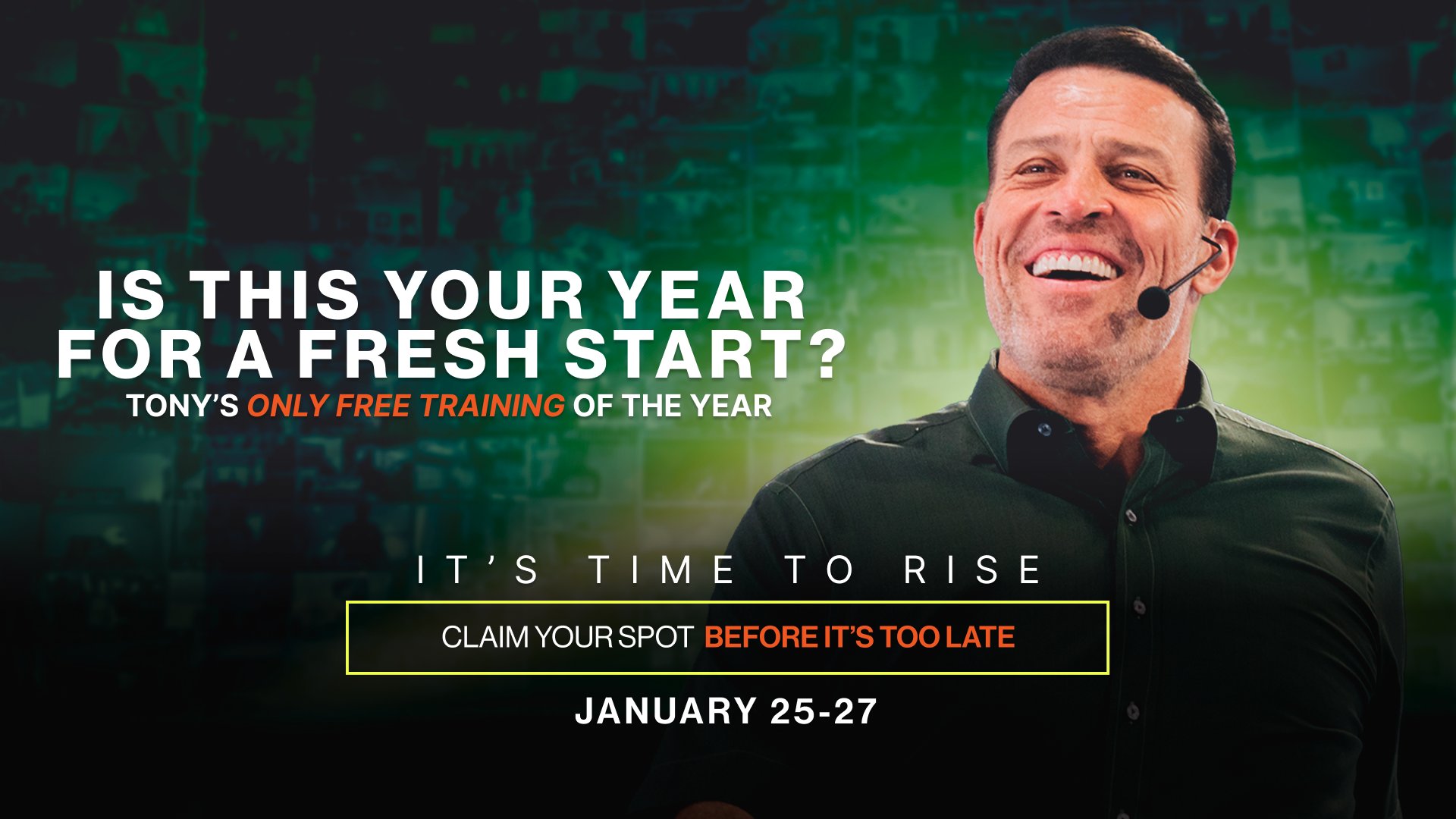 Tony Robbins Free Event 2025 clea merola