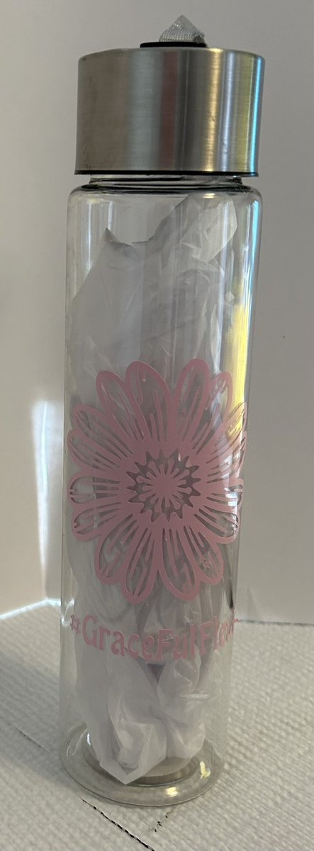 Custom water bottle! Thank you, Grace.