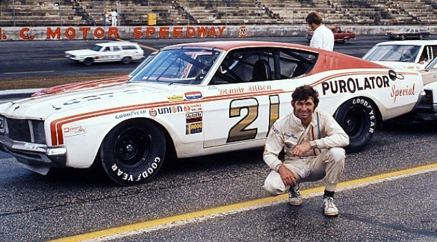 Donnie Allison at Rockingham in 1971. @NASCARHall