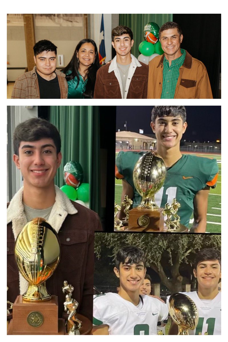 Proud of Jacob and all his accomplishments 1st Team Academic All State, 1st team  All District -WR, Offense Team Captain. His three years on Varsity :Undefeated District Champs, District Champs, Bi- District Champs. Thank you Harlingen South Football .