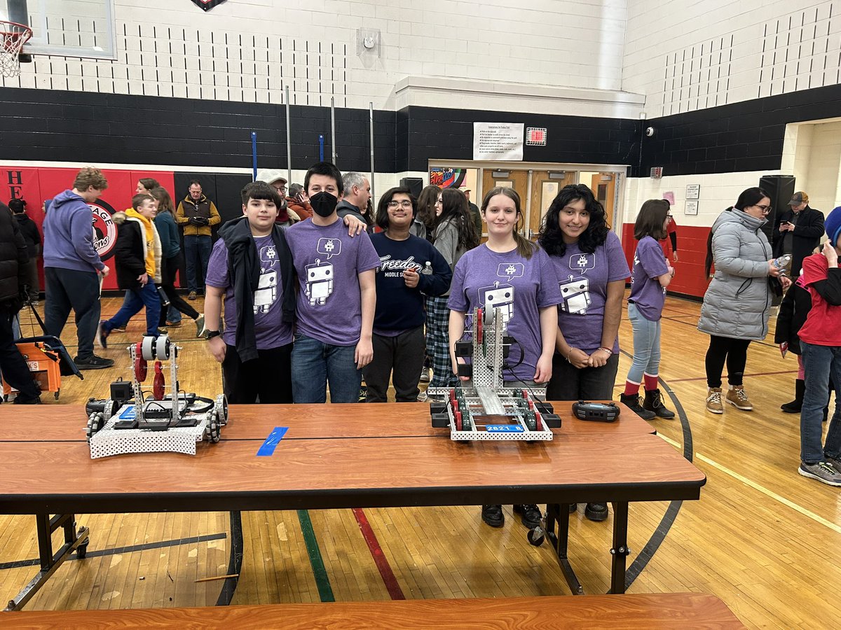 Great day for FMS Robotics! <a href="/FreedomD100/">FreedomMiddleSchool</a>