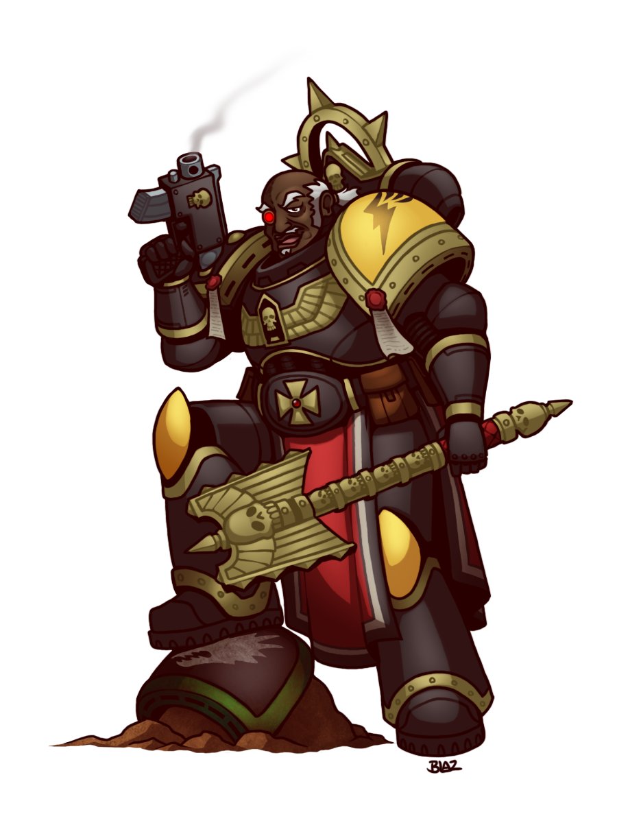 Commission for Sorantheman

'Chaplain Ruckus, no relation.'

#UncleRuckus #TheBoondocks #warhammer40k