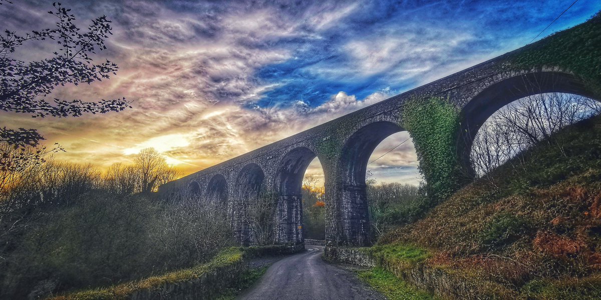 Durrow Viaduct on the Waterford Greenway. @AimsirTG4 @barrabest @deric_tv @DiscoverIreland @Failte_Ireland @ancienteastIRL @GoToIreland @GoToIrelandUS @WaterfordANDme @Waterfordcamino @WaterfordCounci @WaterfordGrnWay @WaterfordPocket @VisitWaterford