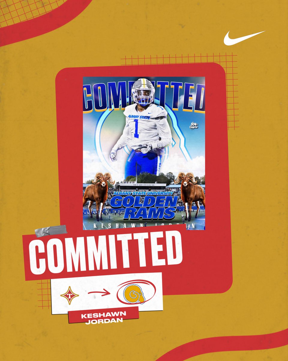 Congrats to <a href="/KeJordn/">Keshawn Jordan</a> for COMMITTING to <a href="/ASUGoldenRamsFB/">Albany State Football</a>
