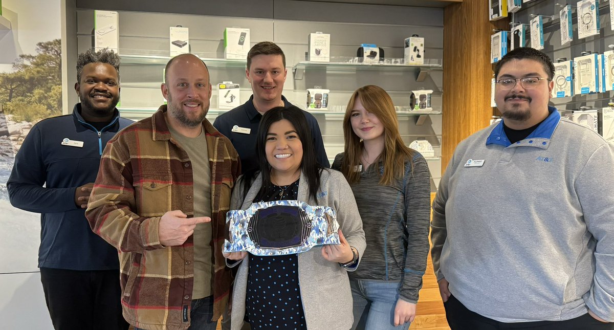 Congratulations to the Paradise team for an Amazing December!!
<a href="/ATT/">AT&T</a> <a href="/EricaLamS2/">Erica Guzman</a> <a href="/NatsLilWorld/">Natalie Rogers</a> <a href="/BOLDNP/">BOLD Northern Plains</a> <a href="/SeabaughAmanda/">Amanda Seabaugh</a> 
<a href="/OfficialAmyIvey/">Amy Rogers Ivey</a> 
#LifeAtATT