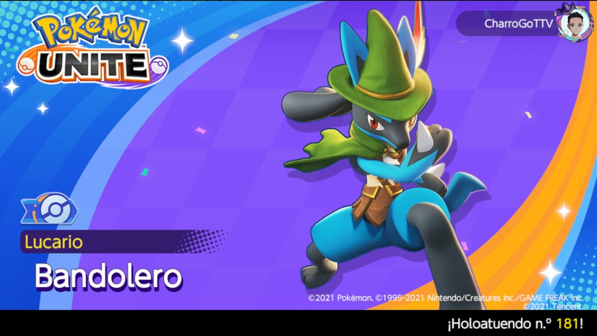 CharroGamer's tweet photo. #PokemonUNITE #NintendoSwitch https://t.co/Y2XrHwxNeW