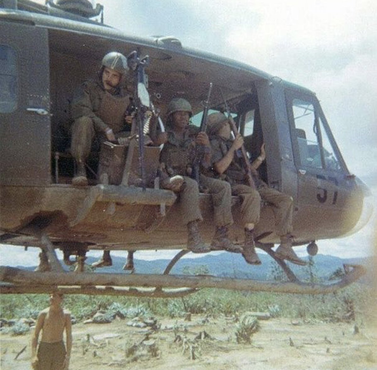 LAM SON 719 “The Kiowas flew low as bait for our Cobras. We were waiting to pick up who ever got shot down first. The gunships went through walls of fire. Most of us air cav crews were young and nineteen or twenty year old with girlfriends and hot rods at home. We were in the air…