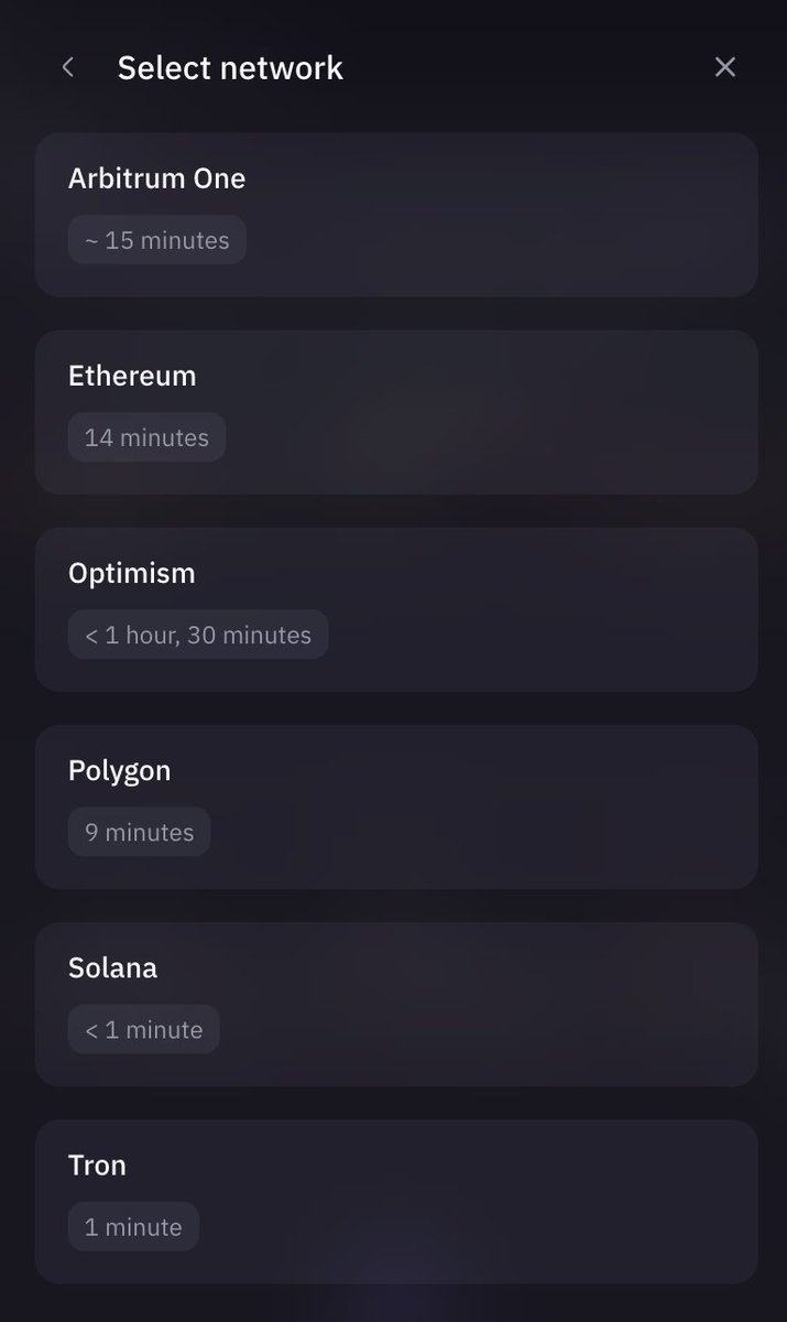 Sending USDC

UX still sucks, normies will panic at these options. And I don't understand why Arbitrum and Optimism are slower than Ethereum.

Need to make this better for ∼mainstream adoption∼