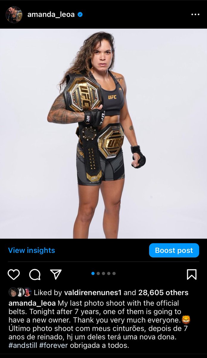 My last photo shoot with the official belts. Tonight after 7 years, one of them is going to have a new owner. Thank you very much everyone.🦁 Último photo shoot com meus cinturões, depois de 7 anos de reinado, hj um deles terá uma nova dona. #andstill #forever obrigada a todos.