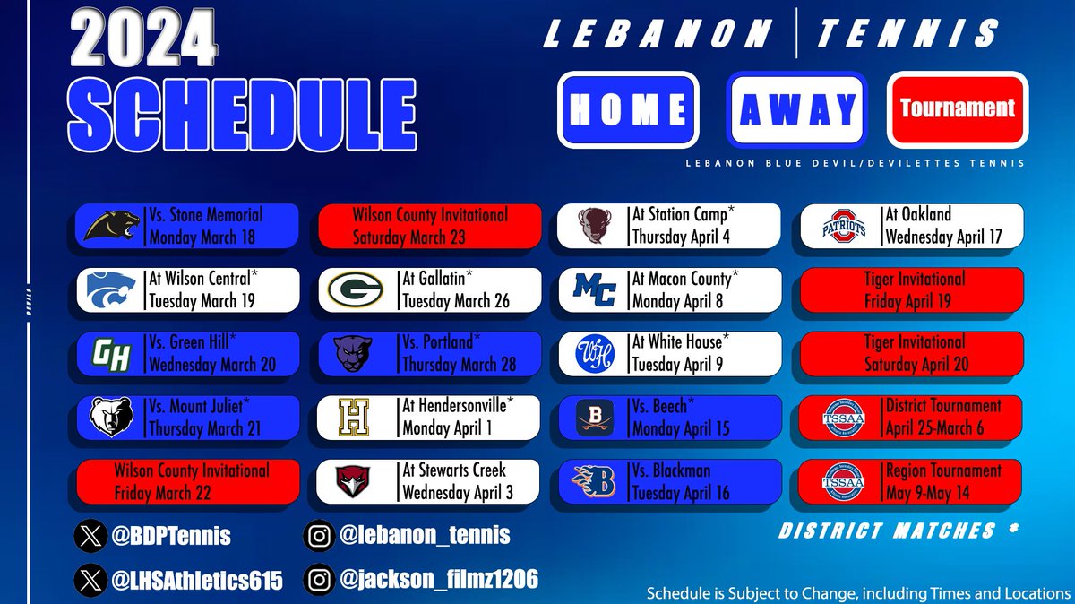 Lebanon Tennis tweet media