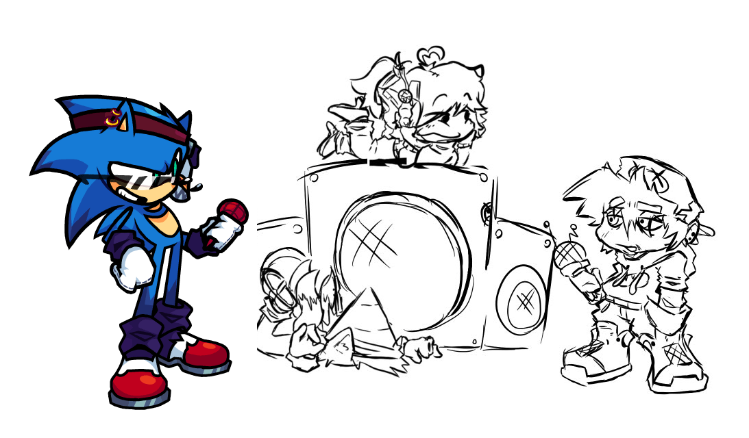 NOTPCsin's tweet photo. lol
@FNFnewsespanis hola
#fnf #fridaynightfunkin #fnfmod #art #draw #sonic https://t.co/tyCexPXF9Q