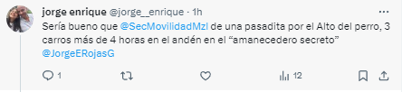 SecMovilidadMzl's tweet photo. #MovilidaManizales
¡Hola, @jorge__enrique! 👋 Nuestras unidades de tránsito ya están en el lugar, despejando los vehículos #malparqueados en el #AltodelPerro. Gracias por tu reporte y por contribuir a una Manizales con desplazamientos más seguros para todos. https://t.co/MxBPbEvNM5