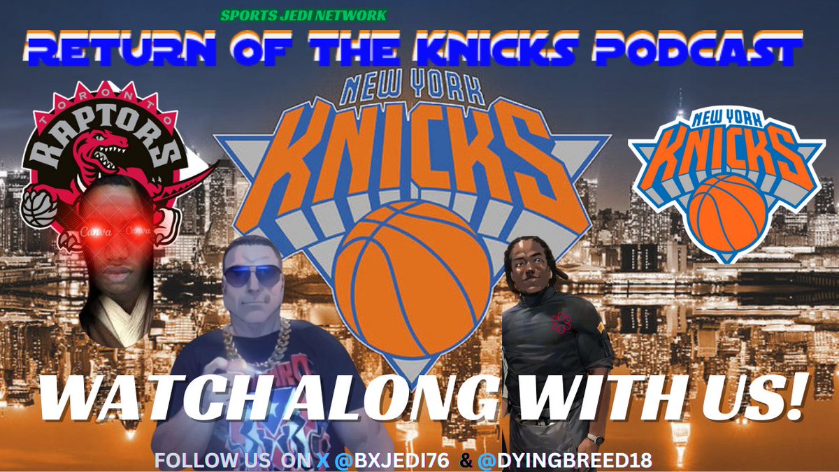 Exciting NBA Matchup! Join The Chat As Former Players Returns To Msg For NY Knicks Vs Raptors Live!
🏀🏀RETURN OF THE KNICKS PODCAST 🏀🏀   (YOU WON'T BE IGNORED BY HOST IN THE CHATLIKE ELSEWHERE BE HEARD HERE) #TORVSNYK 
#letsgonyknicks #4everknicks #knicks #basketball #nyknicks