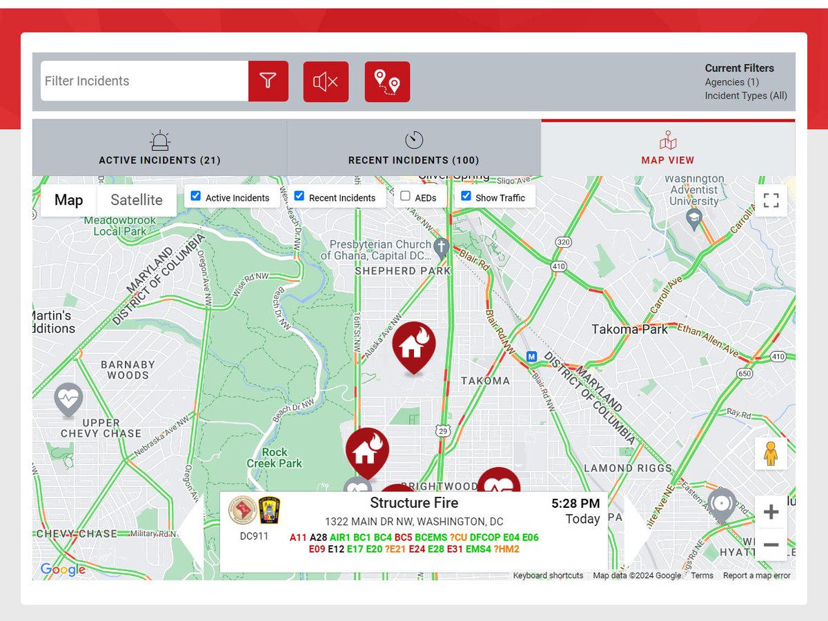 alanhenney's tweet image. 2-ALARM FIRE--- Abrams Hall Senior Apartments at 1322 Main Dr NW DC. #BrightwoodDC #WRAMC @johnson4b06