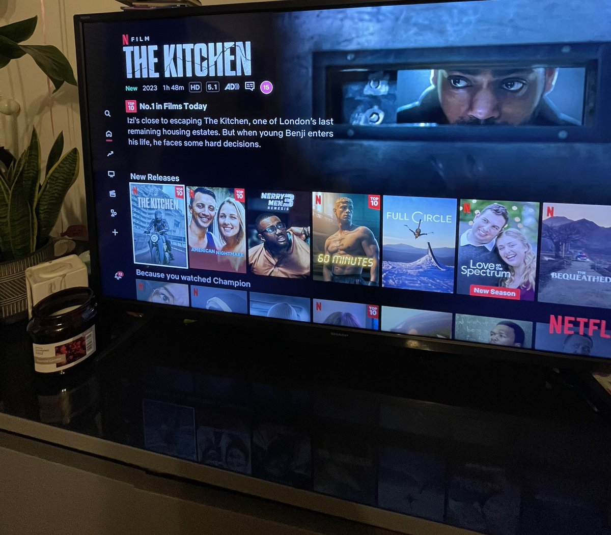 NO.1 FILM ON @netflix …. SO GASSED #danielkaluuya #TheKitchen