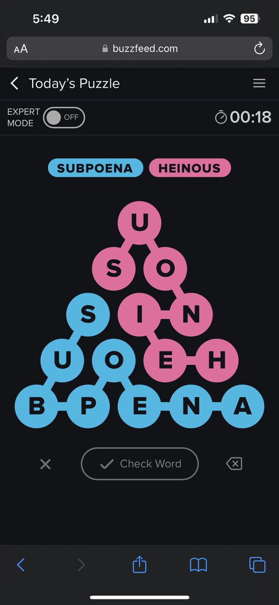 Lol @buzzfeed in their law and order feels today 😂 also says something about me with how fast I solved it because I picked out the words right away