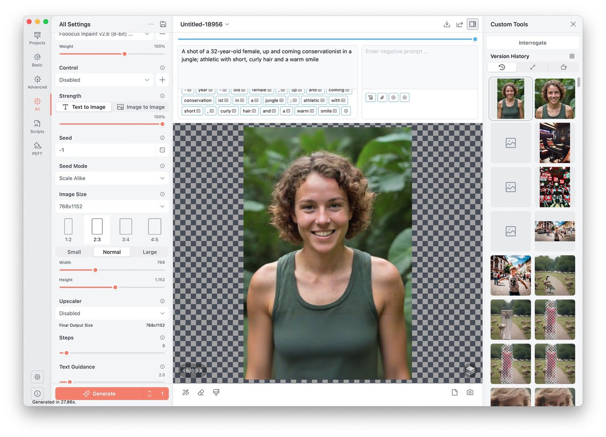 drawthingsapp's tweet image. It can also be used with different base model, so it matches the original style better. Enjoy!