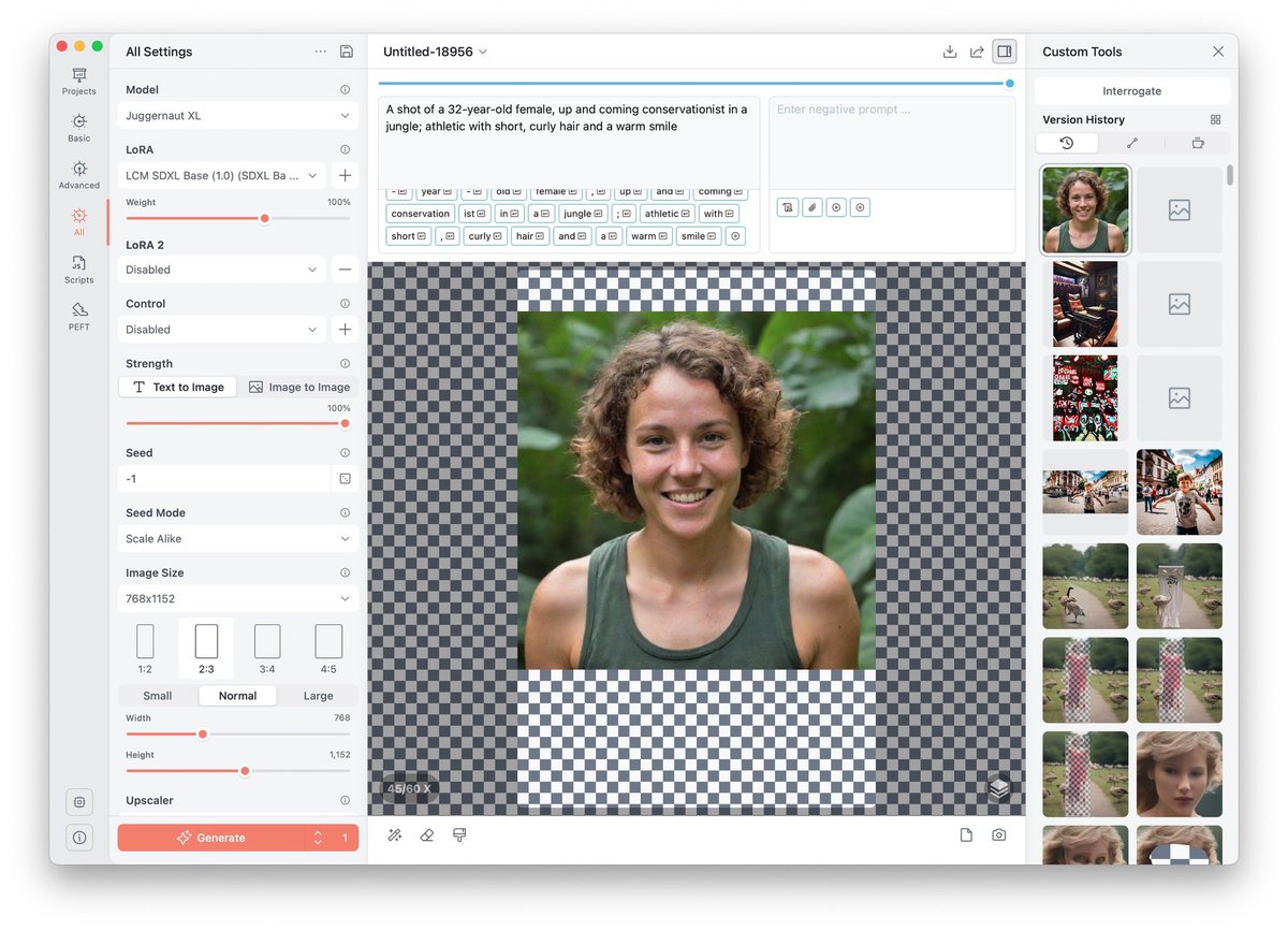 drawthingsapp's tweet image. It can also be used with different base model, so it matches the original style better. Enjoy!