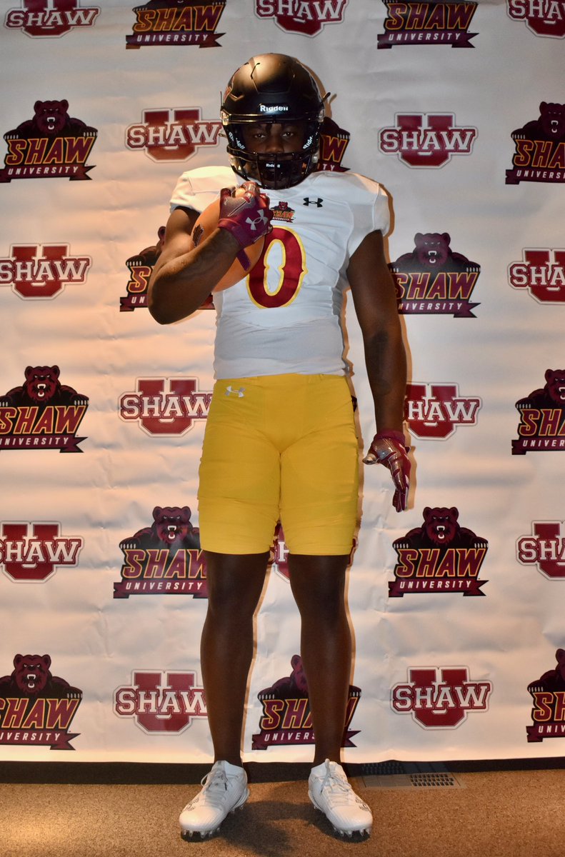 Bless to say I’m committed to the university of shaw HBCU
BEAR NATION🐻@ShawUniversity 
LETS WORK🐻