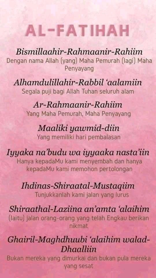 ARTI BACAAN SOLAT DARI TAKBIR  SAMPAI SALAM✨