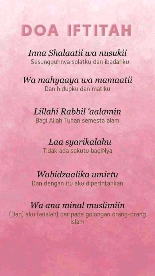 DiaraFathiya's tweet photo. ARTI BACAAN SOLAT DARI TAKBIR  SAMPAI SALAM✨ https://t.co/HDJd8i0UFo
