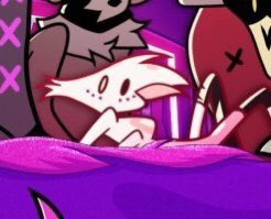 PrideRing666's tweet photo. So smol and adorable. #HazbinHotel https://t.co/nwPw0sAAm6