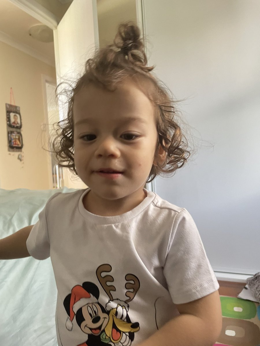 He doesn’t know what it means yet, but Mr 1 has learned to say No and is practising at all opportunities