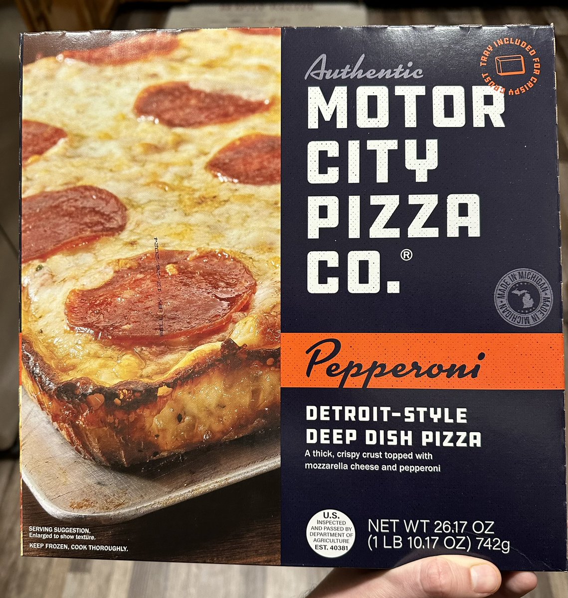 Yo @MotoCityPizzaCo is literally S Tier frozen pizza. Like legit might be the goat of frozen pizzas 🍕