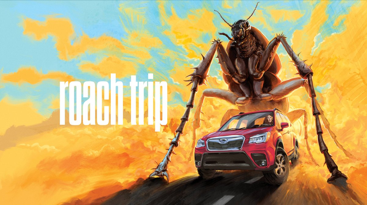 ccmcnulty's tweet photo. help me make 🪳ROACH TRIP🪳, my first short film, a reality! https://t.co/8BPMWWcDvz art by sam hadley https://t.co/LNfEQdBOPv