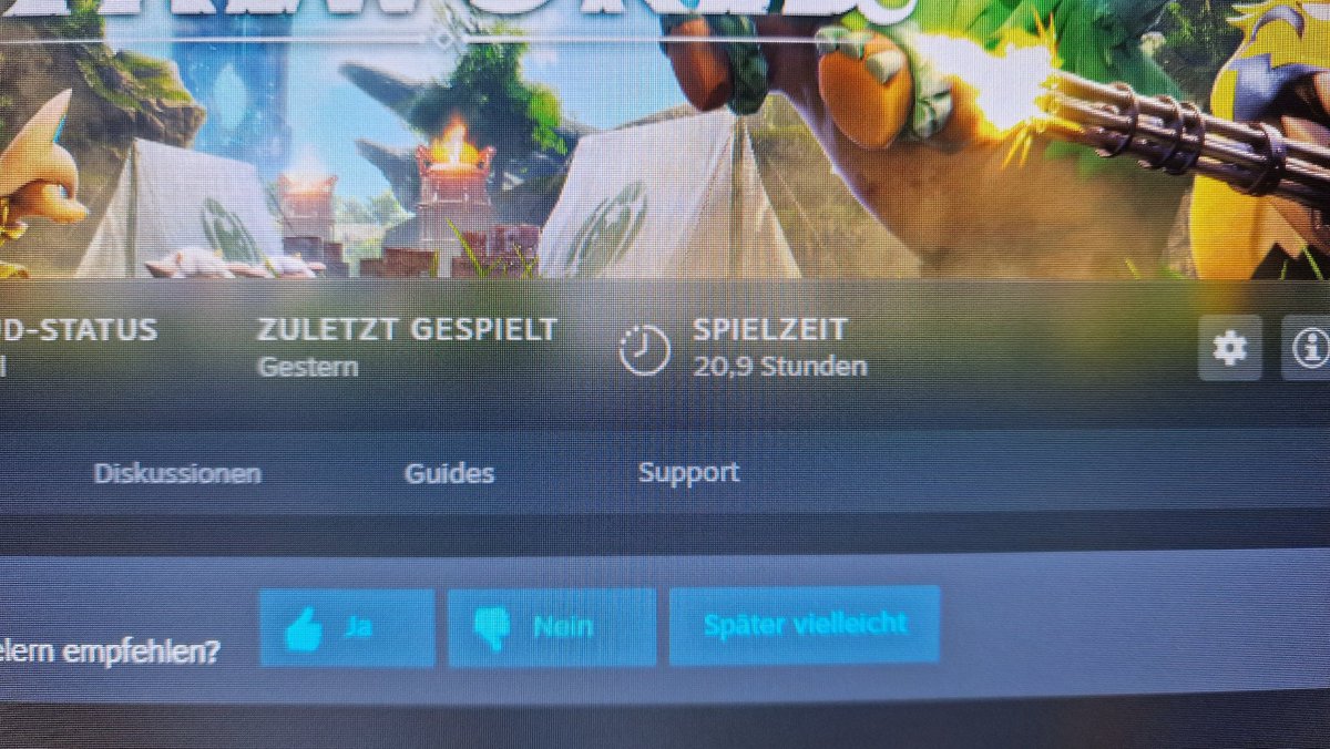 1 Tag draußen, hab etwas gegrindet haha
#Palworld