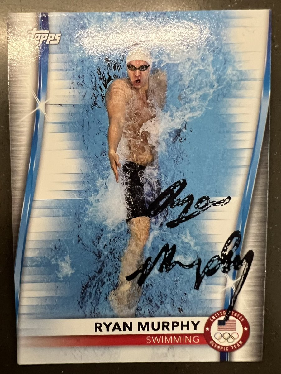 🚨 GIVEAWAY TIME 🚨

Who wants to win a SIGNED Topps 2020 US Olympic Team Ryan Murphy card?

Here's how to enter
1) Repost this post
2) Follow <a href="/ButtstrokeSwim/">Buttstroke Swimming</a> 
THAT'S IT!

I'll pick two lucky swim fans to when the giveaway ends Tuesday at 4pm PST. Good luck!