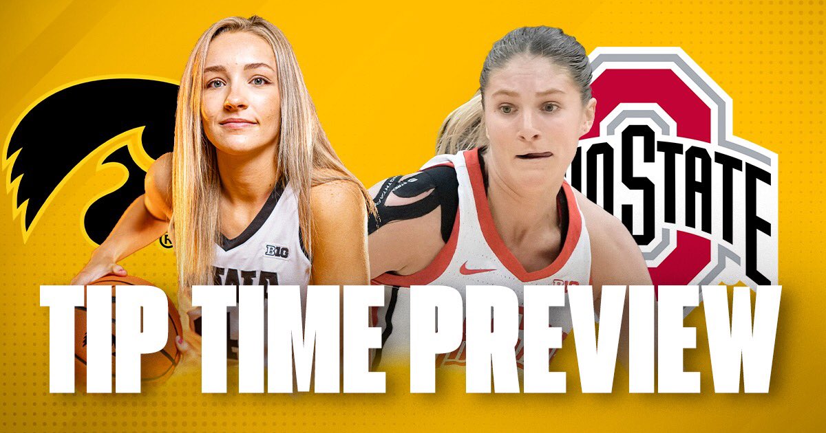 Iowa Women’s Basketball Tip Time Preview: #18 Ohio State - Turnover battle could decide the game - Projected lineups, key players, key stats and more - Iowa [?] Ohio State [?] LINK🔗: on3.com/teams/iowa-haw…