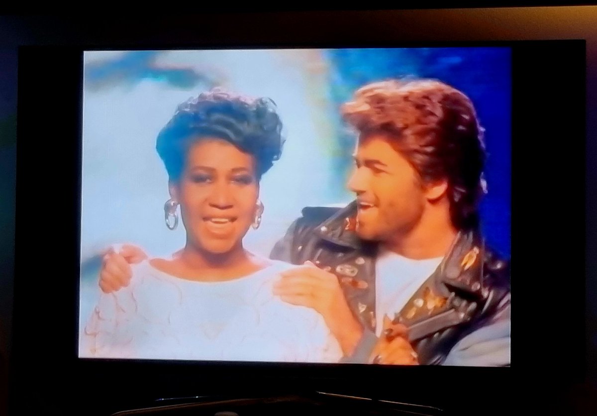 peerwego's tweet image. Am watching the immortal George Michael at the BBC and am old enough to remember this absolute banger with the legend Aretha Franklin ❤️❤️❤️

@TheNathanJames , would LOVE to see you cover this... But who would would be your Aretha??💥🎤🎯